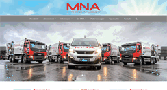 Desktop Screenshot of mna.no